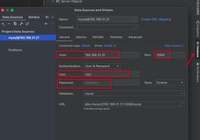 idea自带database连接mysql失败问题