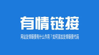 公司网站设计模板：友情链接的重要性与运营技巧