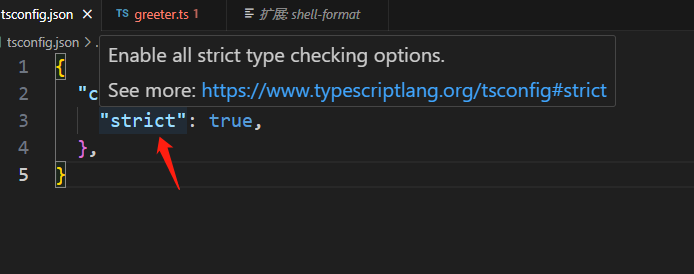 TypeScript配置-- 2. 了解ts配置项，根据vite项目了解typescript配置文件，tsconfig.json、tsconfig.node.json、,在这里插入图片描述,第3张