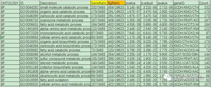 ☞GO和KEGG富集倍数（Fold Enrichment）如何计算 enrich factor qvalue,第4张