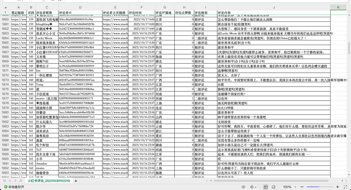 【爬虫实战】用Python采集任意小红书笔记下的评论，爬了10000多条，含二级评论！,截图2,第2张