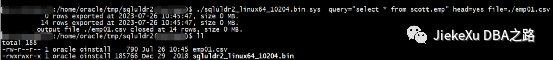Oracle 大数据量导出工具——sqluldr2 的安装与使用,7e7903e846aa5744b6d454138116ce09.png,第5张