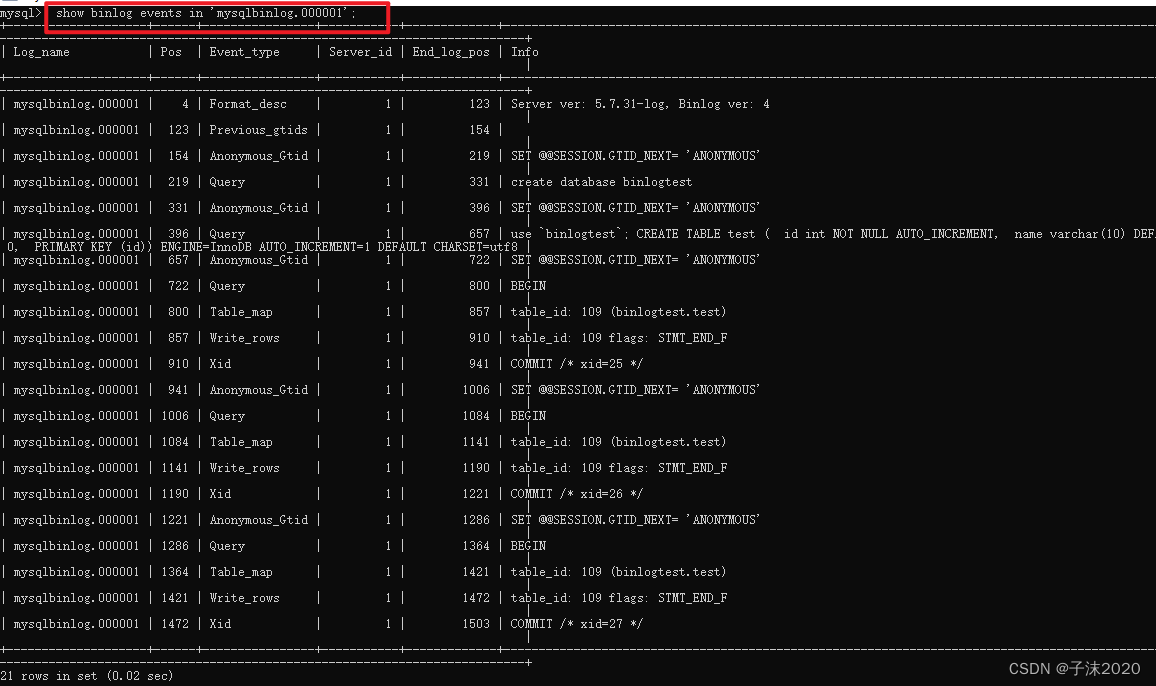 windows下mysql中binlog日志分析和数据恢复,在这里插入图片描述,第13张