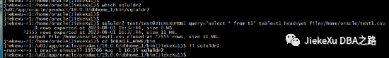 Oracle 大数据量导出工具——sqluldr2 的安装与使用,d055f004e19822dfac2a2d056b9c842f.png,第10张