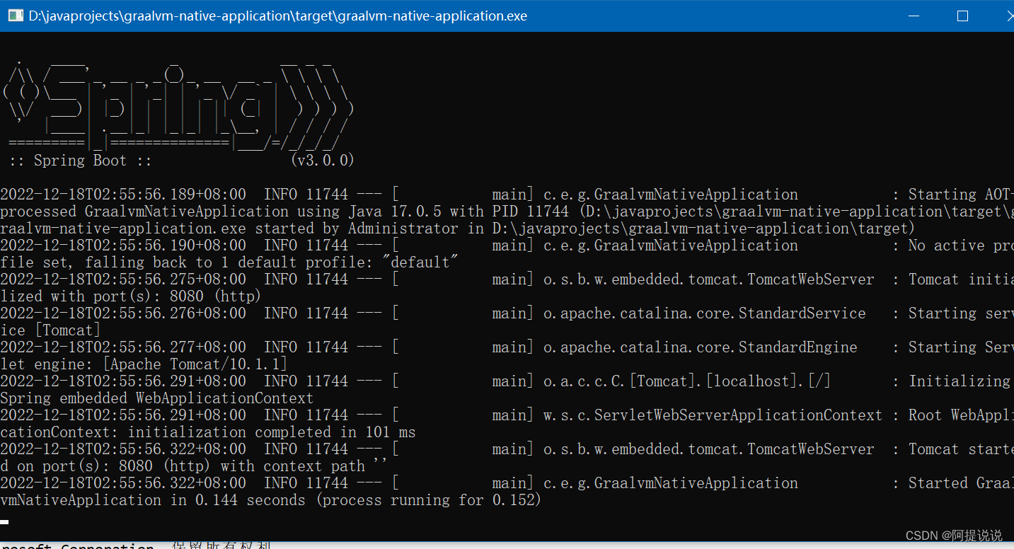 使用GraalVM 构建 Spring Boot 3.0 原生可执行文件,在这里插入图片描述,第7张