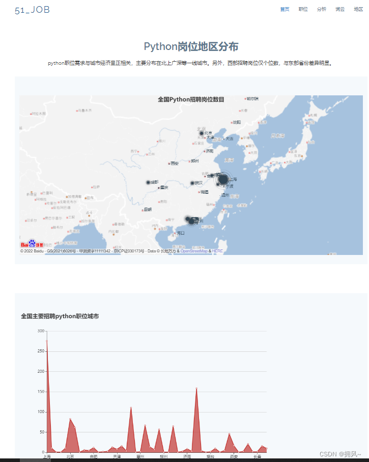 Python爬虫大作业+数据可视化分析（抓取python职位）,第6张