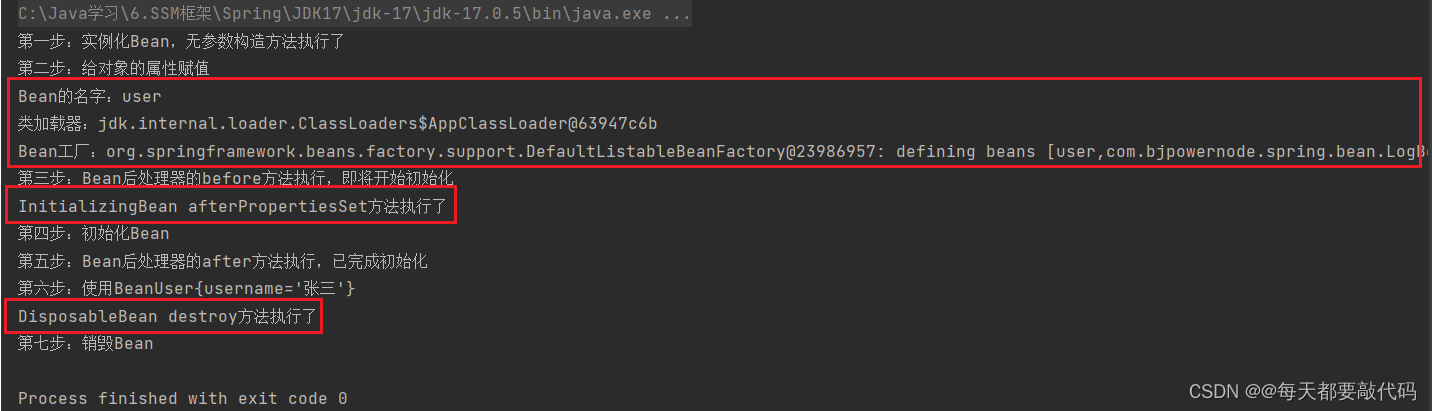 【Spring6】| Bean的生命周期（五步、七步、十步法剖析）,第6张