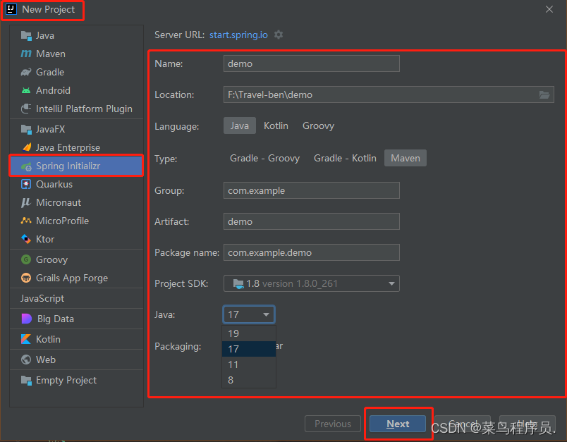 IntelliJ IDEA创建Spring Initializr项目!,第5张