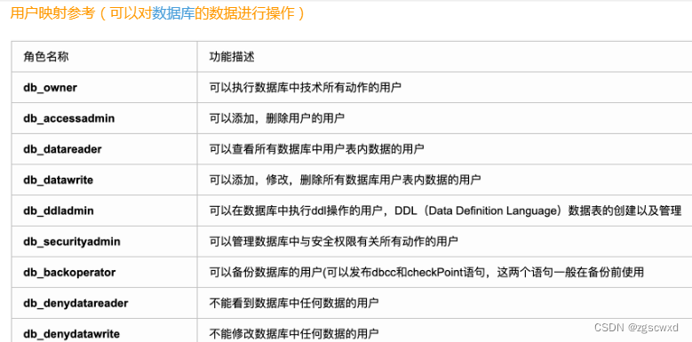 【自学笔记】在SQL Server中创建用户角色及授权(使用SQL语句)更新2023.07.06,第7张