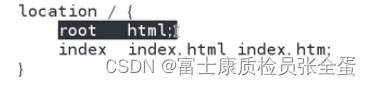 Nginx 默认location index设置网站的默认首页,第1张