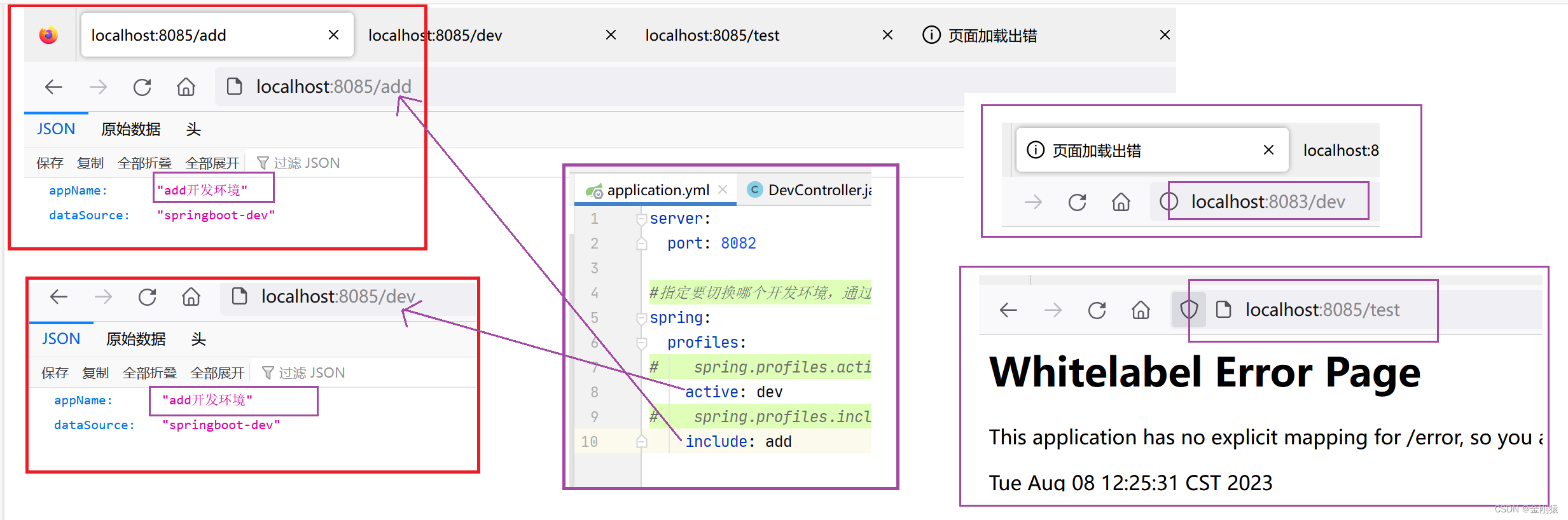 22、springboot的Profile（通过yml配置文件配置 profile，快速切换项目的开发环境）,在这里插入图片描述,第7张