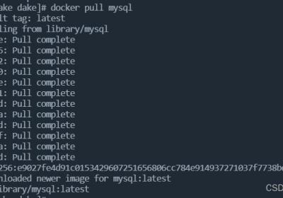 Docker安装MySQL