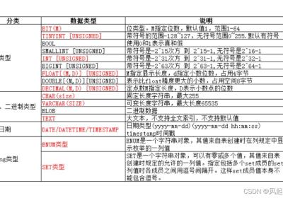 【MySQL】数据库数据类型