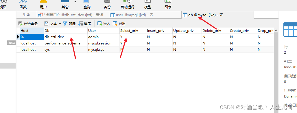 Mysql用户权限分配详解,在这里插入图片描述,第9张