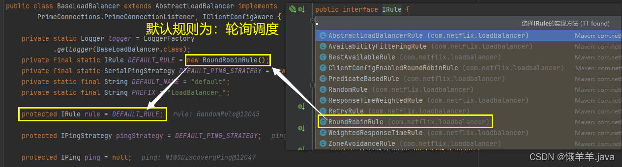 【SpringCloud】Eureka基于Ribbon负载均衡的调用链路流程分析,在这里插入图片描述,第17张