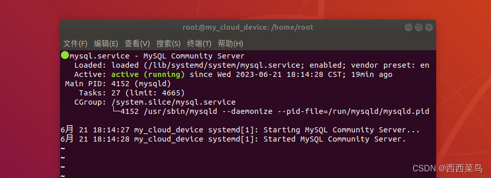 Ubuntu系统安装Mysql服务并设置远程连接-Navicat连接Mysql-物联网系统,第4张