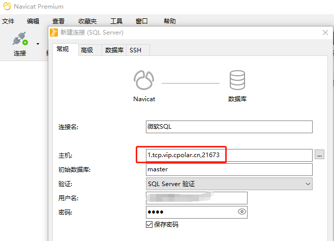 【无公网IP内网穿透】异地远程访问本地SQL Server数据库,996657698609793a9c54440ef7349547.png,第18张