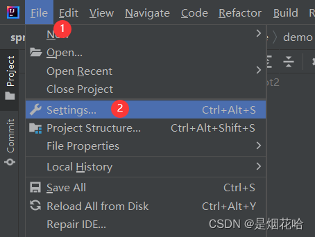 IntelliJ IDEA 社区版2021.3配置SpringBoot项目详细教程及错误解决方法,第1张