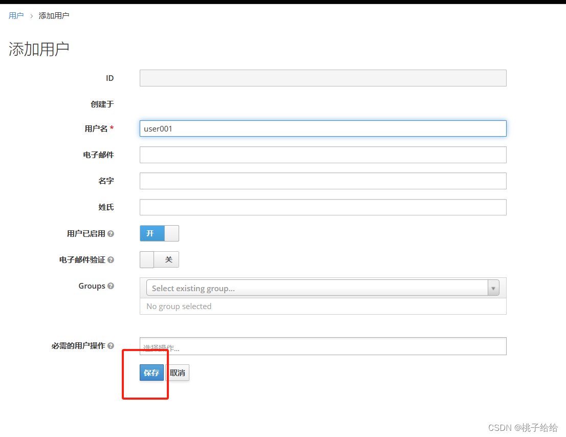 最详细的Keycloak教程（建议收藏）：Keycloak实现手机号、验证码登陆——（二）Keycloak与SpringBoot的集成,save-user,第14张