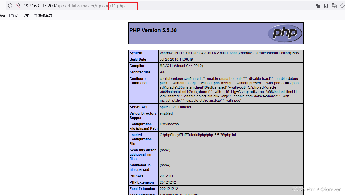 Upload-labs 1-21关 靶场通关笔记(含代码审计),第30张