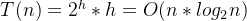 【数据结构】什么是堆?,T(n) = 2^h*h = O(n*log_{2}n),第12张