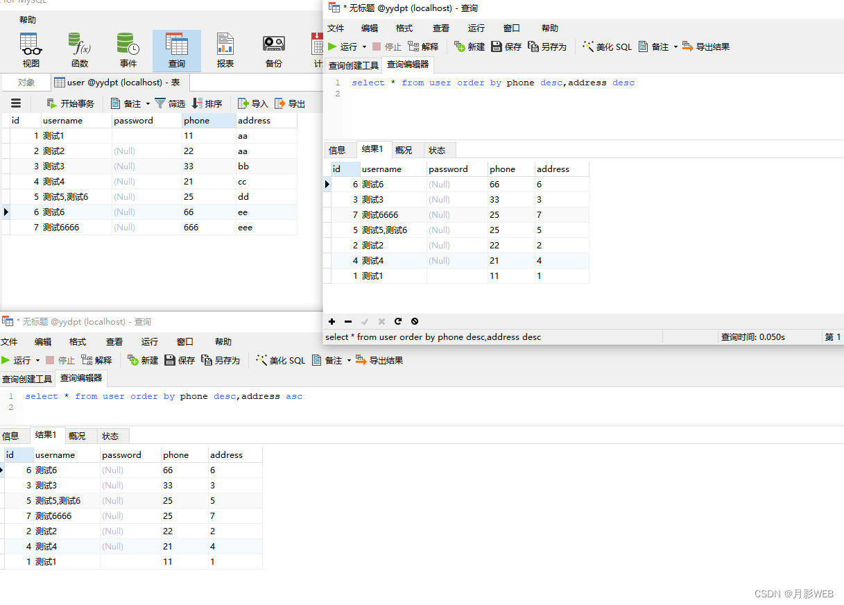 sql的各种排序（order by加asc或者desc、order by加field()加asc或者desc）,第2张