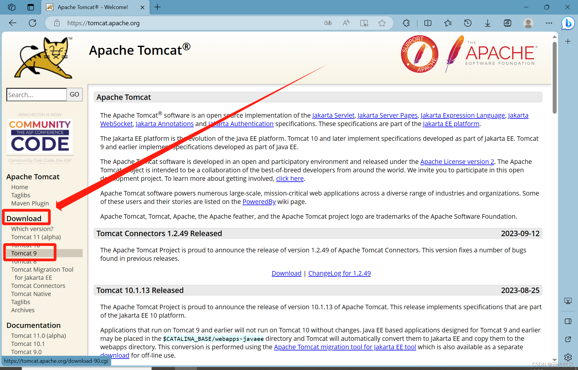 Tomcat 9的下载与系统配置教程：入门级 2023最新保姆级详细避坑教程,第1张