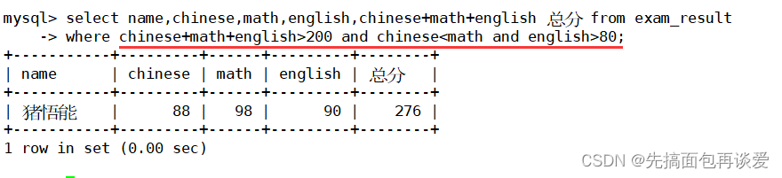 【MySQL】insert和select单表查询详解（包含大量示例，看了必会）,在这里插入图片描述,第78张