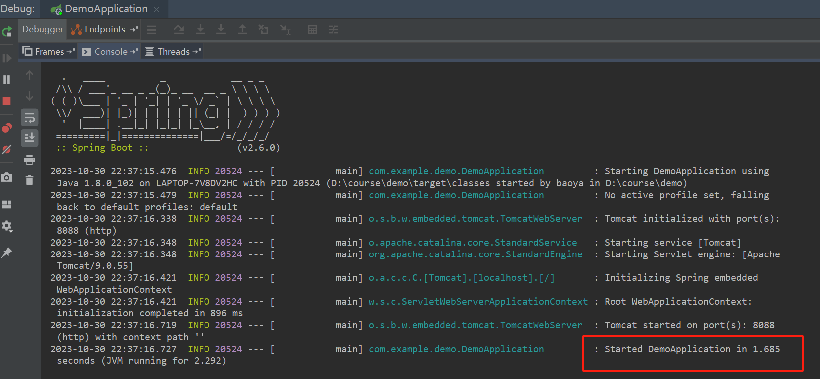 解决【spring boot】Process finished with exit code 0的问题,在这里插入图片描述,第4张