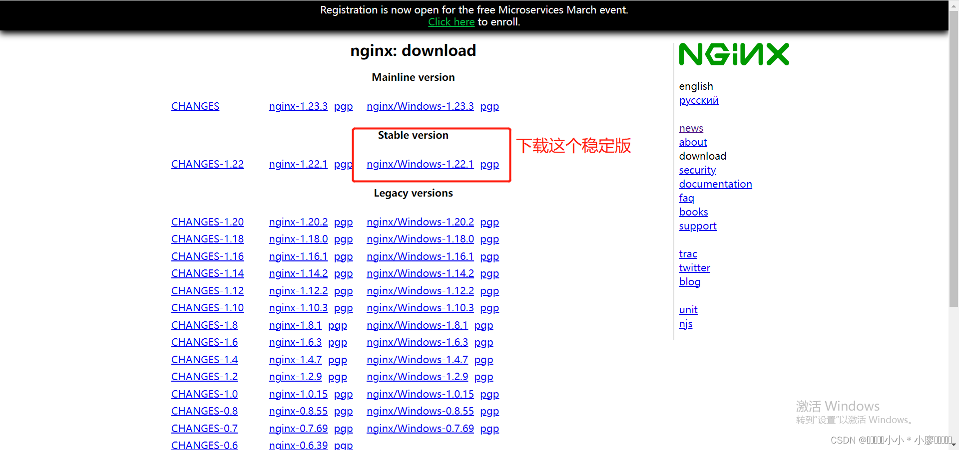 手把手教小白如何在Window系统下搭建Nginx服务器环境并部署前端项目,在这里插入图片描述,第1张