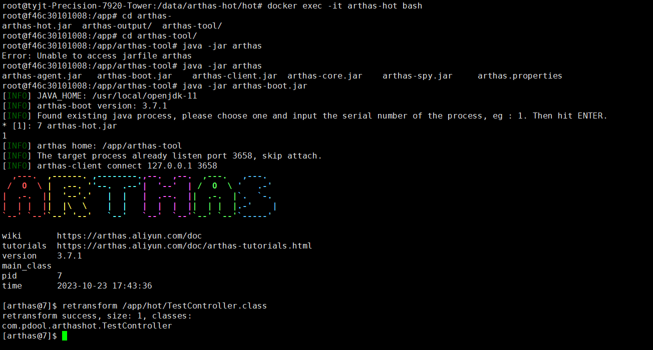 【SpringBoot系列】Arthas配合docker轻松实现线上热更新,第6张