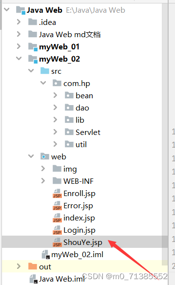 根据Java Web 使用Servlet +Mysql 实现简易的登录及注册功能以及项目间的分层,第7张