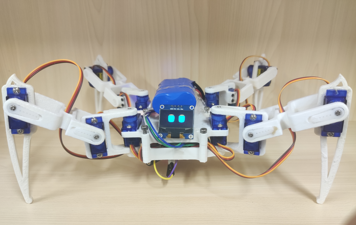 基于STM32与PCA9685制作四足机器人（代码开源）,第1张