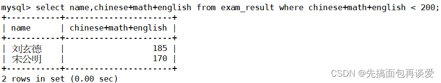 【MySQL】insert和select单表查询详解（包含大量示例，看了必会）,在这里插入图片描述,第70张