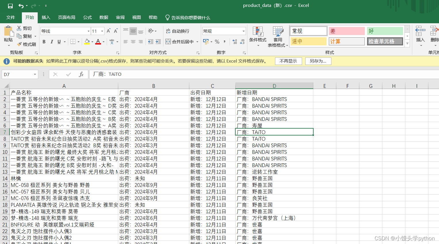 爬虫不会写？找ChatGPT不就完了，实战爬取某手办网~~~,在这里插入图片描述,第15张