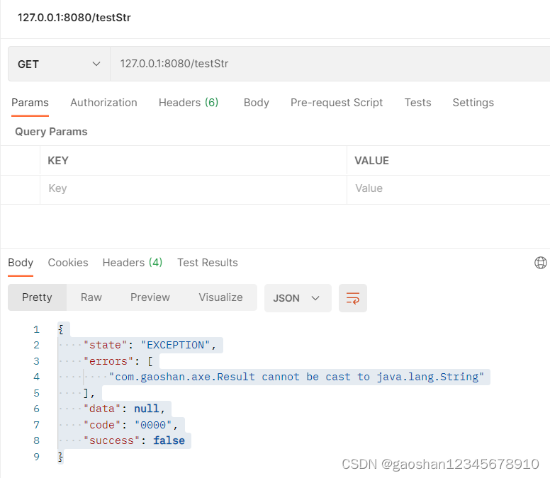 SpringBoot统一返回处理遇到cannot be cast to java.lang.String问题,第1张