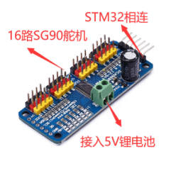 基于STM32与PCA9685制作四足机器人（代码开源）,第16张