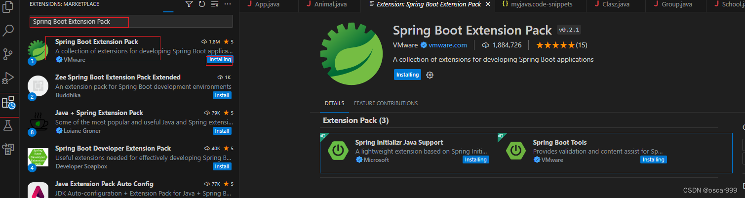 VS Code 开发 Spring Boot 类型的项目,在这里插入图片描述,第1张