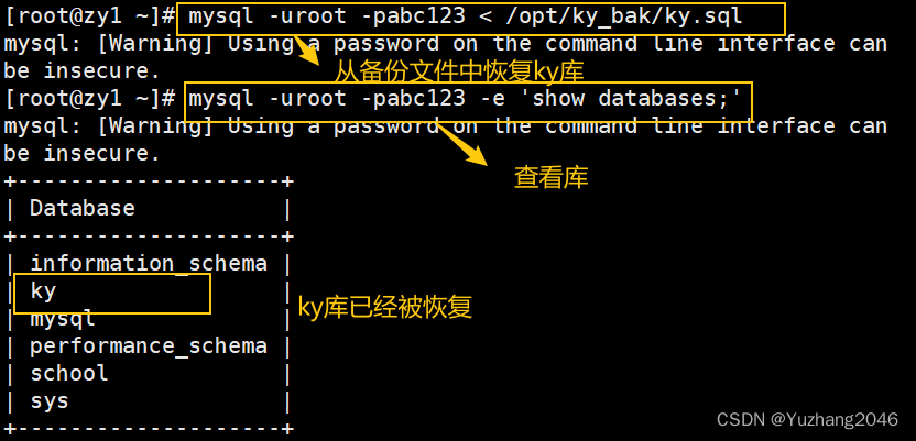 MySQL数据库的备份与恢复,第13张